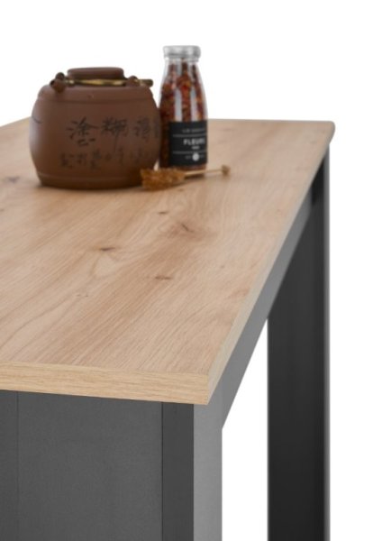 Bartisch MODESTO - Artisan Eiche/Schwarz Nb.