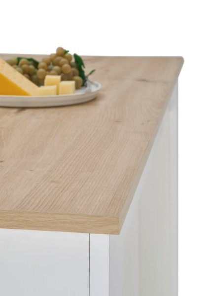 Bartisch MODESTO - Artisan Eiche/Weiß Nb.