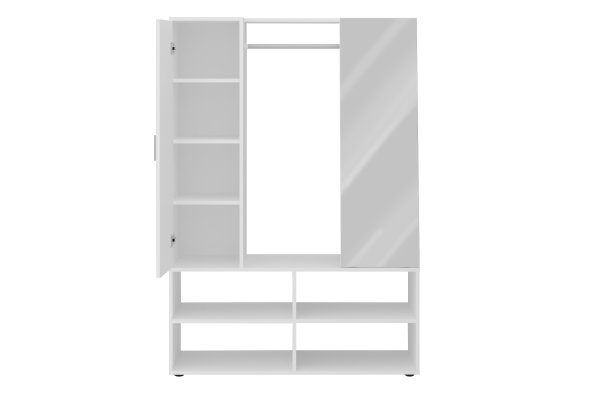 Standgarderobe AUMA 1, Weiss