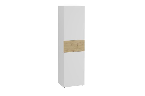 Garderobenschrank BELM 6, Brillantweiß/Artisan-Oak