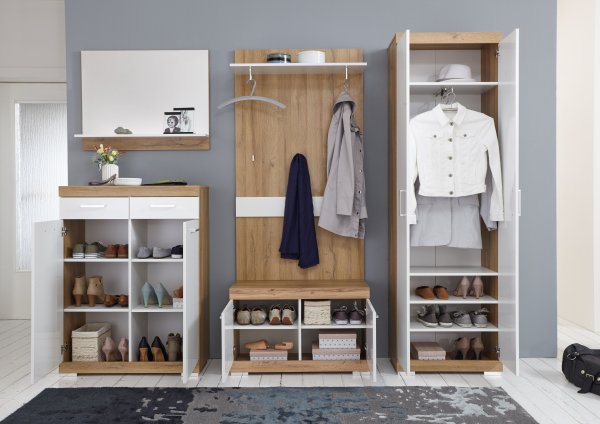 Garderoben-Set BRISTOL, Matera/Artisan-Oak