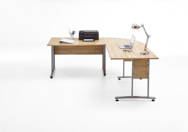 Winkelkombination CALVIA 103, 120 / 120 cm, Alteiche Nachbildung