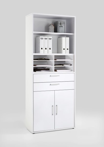 Regal CALVIA 8, Brillant Weiß