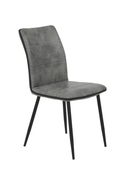 Stuhl CAROLINE S - Vintage grau