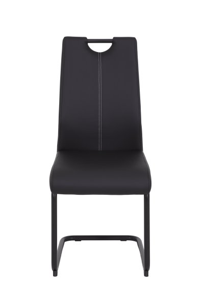 Schwingstuhl CORINNA - Schwarz - Gestell schwarz