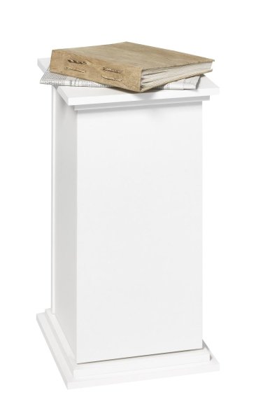 Standsäule ESSEX 1, Weiß