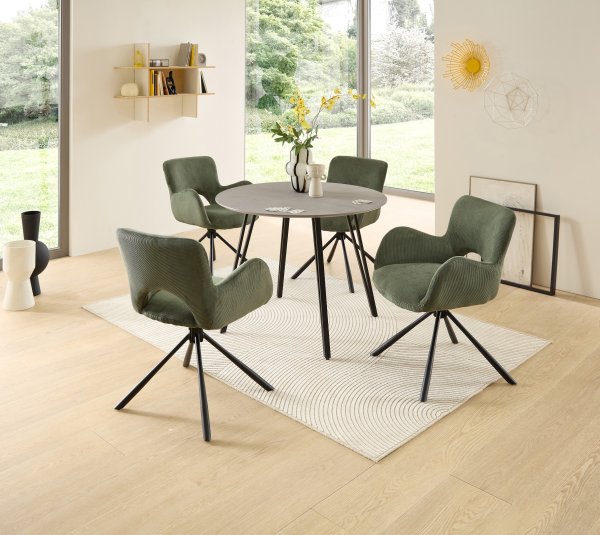 Esstisch FLORIS - Steinoptik
