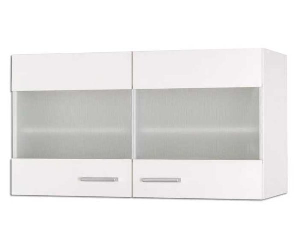 Glas-Hänger GIRONA 100x53cm - Weiß-Weiß