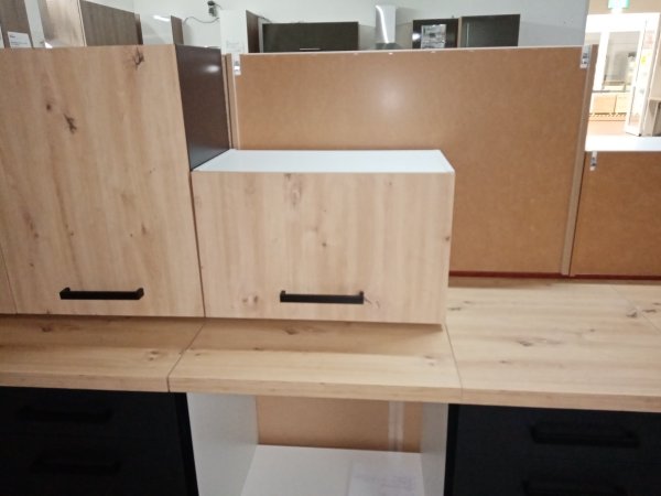 Wrasen-Hängeschrank LAVIA 60 cm, Lava / Artisan Eiche Nachbildung