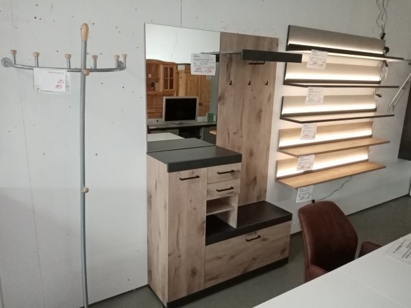 Kompaktgarderobe BRISTOL 1000, Viking Oak/Matera