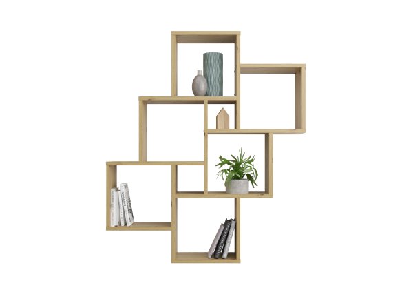 Wandregal LAURIO 2, Artisan Oak