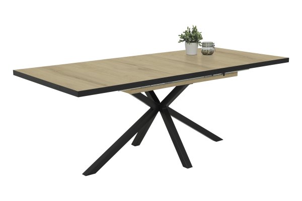 Esstisch MALOU I T - Artisan Eiche/Schwarz