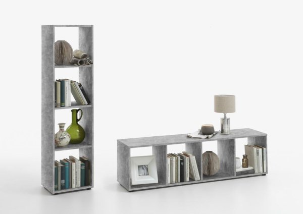 Regal MEGA 4, Beton Light Atelier