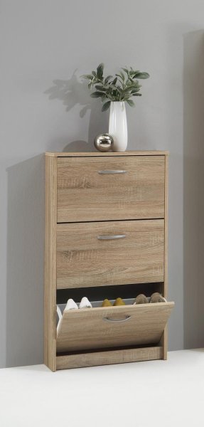 Schuhschrank STEP 3, Eiche Nachbildung