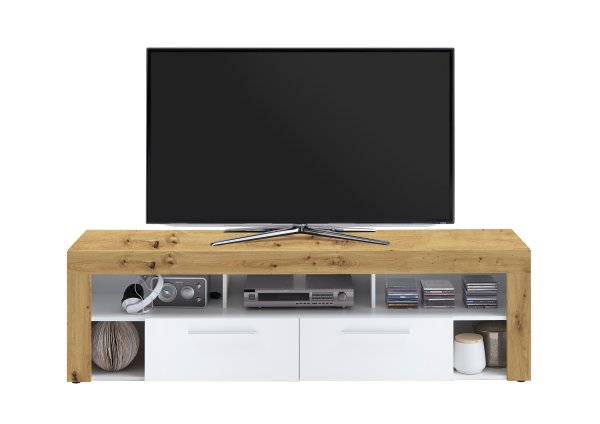 HIFI/TV Board VIBIO 2, Artisan Oak / Weiß