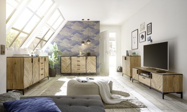 Sideboard VOLEO MADRID, Bartex Eiche