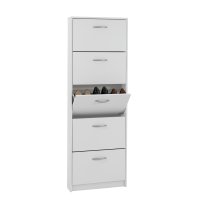 Schuhschrank STEP 5, Weiß