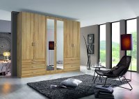 Drehtürenschrank Wildberg 6-trg. - Eiche Sonoma Nb - 271cm