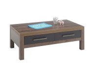 Couchtisch BALIN 1, Eiche Canyon/Schwarz